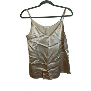 Babaton Cream Satin Tank